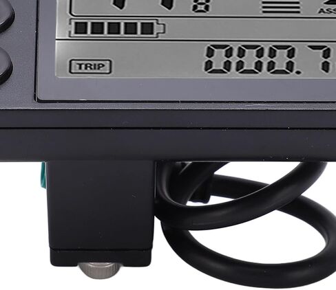 شاشة LCD S866، مقياس ABS مقاوم للماء مع قابس SM، لمقود الدراجة الكهربائية 24 فولت 36 فولت 48 فولت 22.2 مم in Kuwait