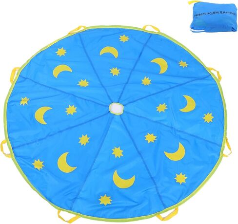 Outdoor Children's Sports Rainbow Umbrella Jumping Play Parachute for Child Confidence and Creativity Long Service Life in Kuwait