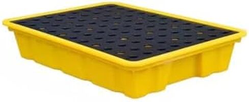 Spill Containment Pallet Tray Platform Oil Drum Drums Concrete Modular Drain Proof Tank polyethylene Profile Paint Bucket Garage Industrial,Heavy Duty Modular Spill Containment Platform, Lea in Kuwait