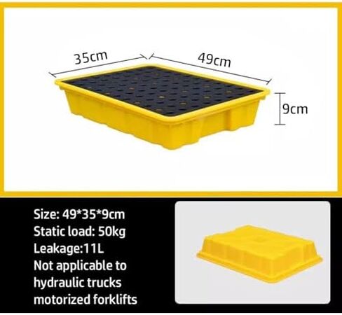 Spill Containment Pallet Tray Platform Oil Drum Drums Concrete Modular Drain Proof Tank polyethylene Profile Paint Bucket Garage Industrial,Heavy Duty Modular Spill Containment Platform, Lea in Kuwait