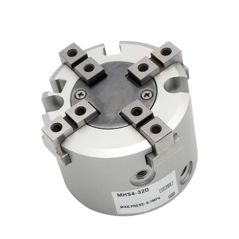 MHS4 Series 4 Finger Double Action Rotating Cylinder MHS4-16D 20D 25D 32D 40D 50D 63D Parallel Style Air Gripper(MHS4-50D) in Kuwait