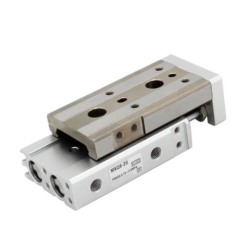 طاولة منزلق الهواء MXQ8 أسطوانة هوائية بقضيب مزدوج وسكك حديدية MXQ8-10 MXQ8-20 MXQ8-50A AS at B BS BT(MXQ8-40,BT) in Kuwait
