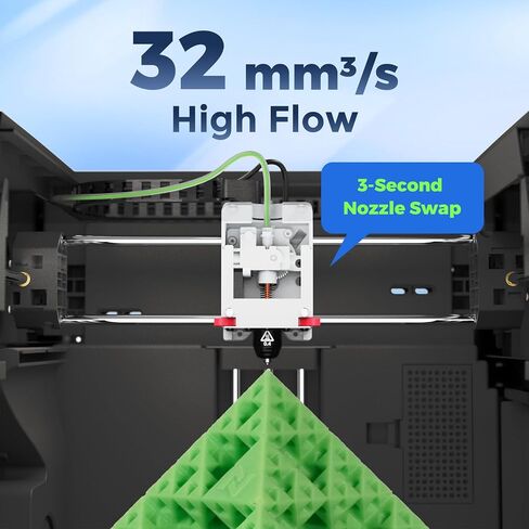 مجموعة الطارد FLASHFORGE Adventurer 5M، رأس الطباعة بالكامل بسرعة عالية 280 درجة مئوية وفوهة سريعة التحرير 0.4 مم للطابعة ثلاثية الأبعاد من سلسلة AD5M in Kuwait