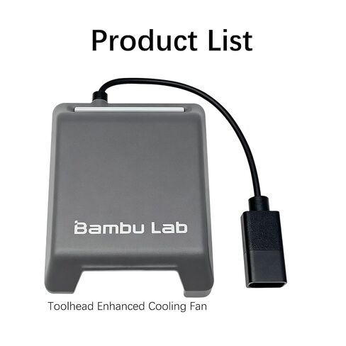 Original Bamboo H2D H2C Enhanced Toolhead Cooling Fan – Prevents Heat Creep & Clogging, Smart Temperature Control, Plug-and-Play Upgrade for High-TempFilaments,for Bambu Lab H2D Hotend Extruder Fan in Kuwait