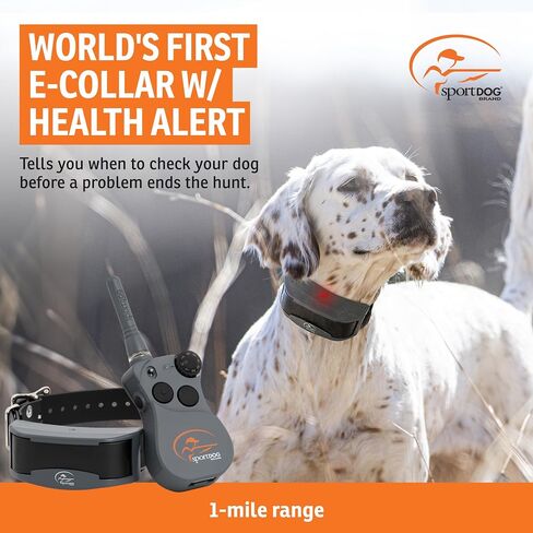 SportDOG Brand SportHunter 1825X Remote Trainer - Static Collar with 1 Mile Range - Rechargeable Dog Training Collar with Static, Vibrate, and Tone - SD-1825X in Kuwait