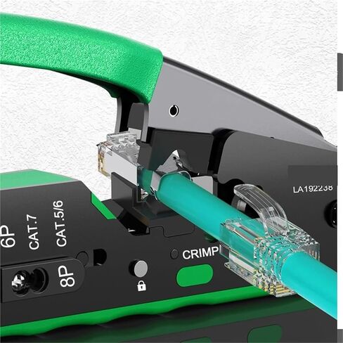 Perforated Network Clamp Network Cable Clamp Crimping Terminal Jack Professional 5 6 7 Class Broadband Universal in Kuwait