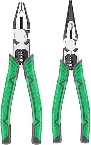 1PCS Eccentric Force-saving Pliers Chrome-vanadium steel 9-inch Shear Clamping wire Stripping Bending pliers(LA322209) in Kuwait
