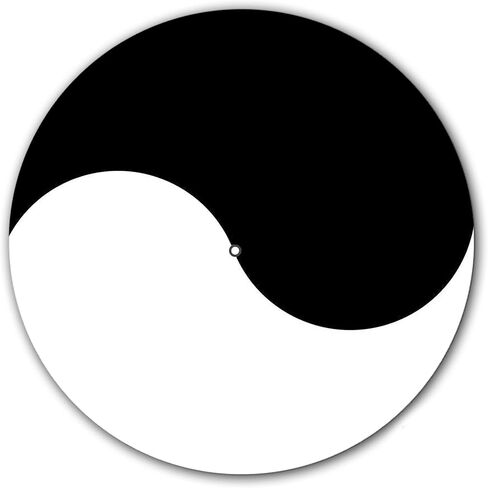 لوحة خدش DJ Zen #1 Ying Yang 1200 تذكارات من الفينيل مقاس 12 بوصة بساط زلة قرص دوار سجادة طبق DJ x1 in Kuwait