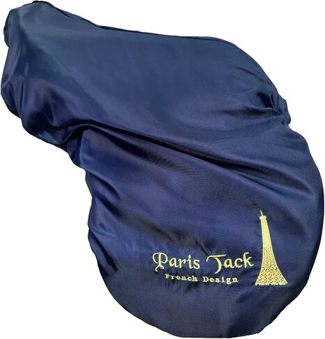 Paris Tack Premium Embroidered Nylon All Purpose English Saddle Cover - Fits Most Sizes and Styles of English Saddles - Multiple Colors Available in Kuwait