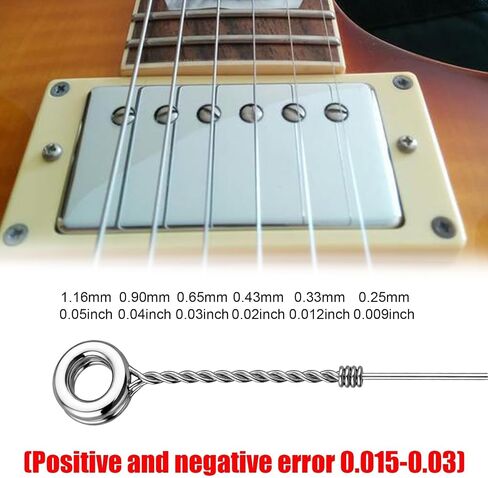 6 PCS Electric Guitar Strings Pack, Nickel Wound Steel Core E-1st to E-6th (E, B, G, D, A, E) .009-.042 Super Light Gauge, Clear Tone & Smooth Feel, Replacement Wires for Electric Guitar String in Kuwait