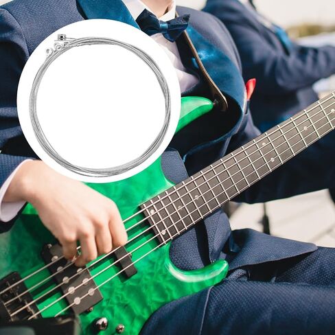 6 PCS Electric Guitar Strings Pack, Nickel Wound Steel Core E-1st to E-6th (E, B, G, D, A, E) .009-.042 Super Light Gauge, Clear Tone & Smooth Feel, Replacement Wires for Electric Guitar String in Kuwait