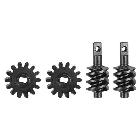 MECCANIXITY 2 Set Hardened Steel Axle Differentials Gear, 14T/18T Steel Gear Upgrade Parts for RC Vehicles Truck Drift Car Part, Black in Kuwait