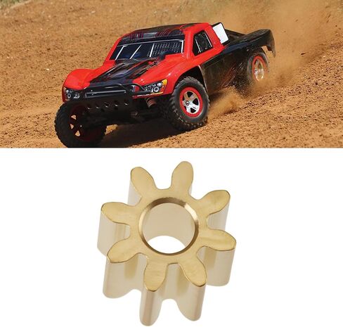 2 قطعة 1.5 × 4 مم ترس نحاسي 0.4 وحدة 8T متوافق مع محركات عمود 1.5 مم in Kuwait