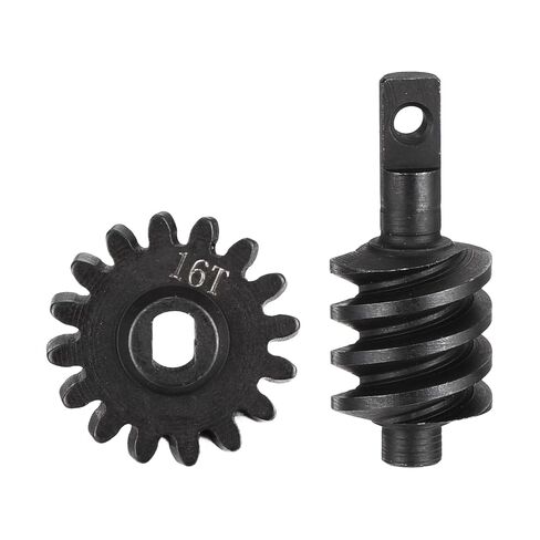 MECCANIXITY 2 Set Hardened Steel Axle Differentials Gear, 14T/18T Steel Gear Upgrade Parts for RC Vehicles Truck Drift Car Part, Black in Kuwait