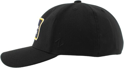 قبعة Michigan Wolverines مرخصة رسميًا من الرابطة الوطنية لرياضة الجامعات (NCAA) ZH Patch Brick Black، مقاس كبير in Kuwait
