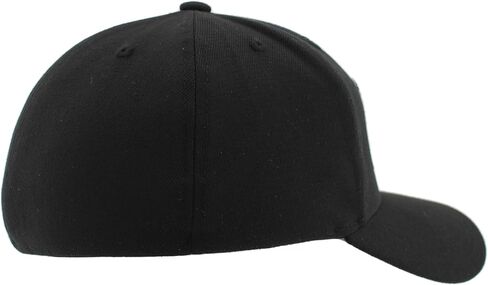 قبعة Michigan Wolverines مرخصة رسميًا من الرابطة الوطنية لرياضة الجامعات (NCAA) ZH Patch Brick Black، مقاس كبير in Kuwait