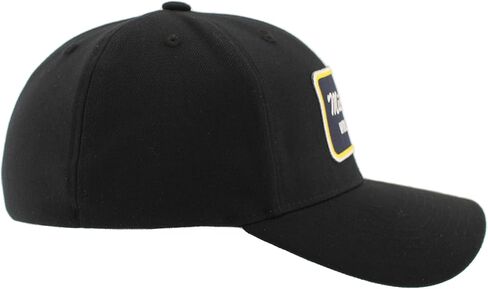 قبعة Michigan Wolverines مرخصة رسميًا من الرابطة الوطنية لرياضة الجامعات (NCAA) ZH Patch Brick Black، مقاس كبير in Kuwait