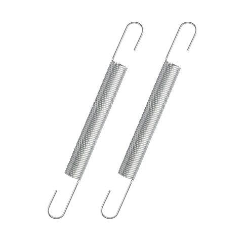 2 Pack #61 4 Inch Double-Hook Tension Spring, Spring Steel Extension Spring for Automotive, Household, Toys & Hardware Replacement Parts in Kuwait