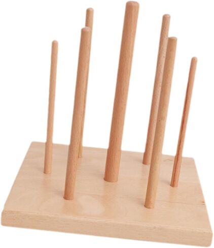 DYNWAVE Recorders Stand Wooden Flute Display Holder Lightweight Versatile Practical Flute Storage Rack for Home Music Classroom in Kuwait