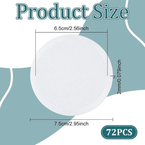 Freebloss 72 قطعة Monotub لاصق تصفية أقراص تصفية بقع الفطريات الفطر تزايد لوازم للفطر Monotub 7.2 سنتيمتر/2.8 بوصة in Kuwait