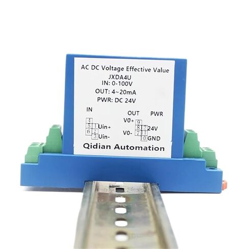 JXDA4U DC0-1000V DC0-500V الجهد الاستشعار تيار مستمر الجهد الارسال 0-75mV RS485 محول الجهد (تيار مستمر 0-5 فولت الإخراج) in Kuwait