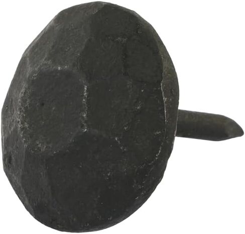 Round Iron Clavos Decorative Nails – Hand-Forged Rustic Black Studs for Doors & Furniture, Perfect for Vintage Decor & DIY Projects, Durable, Weather-Resistant (Pack of 50) in Kuwait