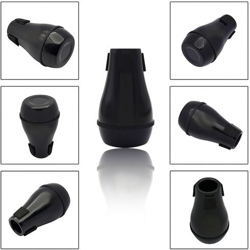 KALLORY Trombone Practice Mute Silencer for Tenor Trombone Lightweight Abs Material Easy to Install and Remove Quiet Practice Sessions in Kuwait