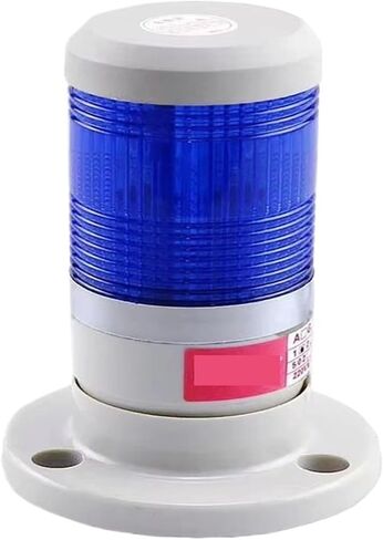 LED الصناعية أحمر أصفر أزرق أخضر إشارة برج تحذير مصباح كومة ضوء جهاز إنذار 12 فولت 24 فولت 110 فولت 220 فولت (أحمر 110 فولت) in Kuwait