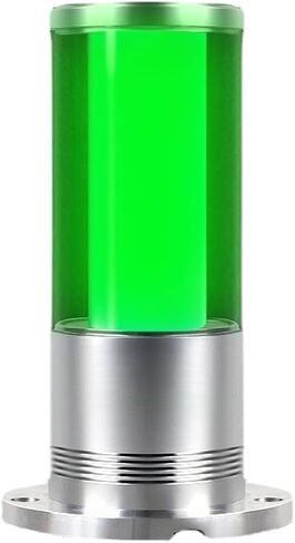 Tricolor in 1 Layer Acousto-Optic Signal Tower Light Aluminum Alarm 24V LED Cylindrical Warning Machine Light for Industrial(12V Bright Buzzer) in Kuwait