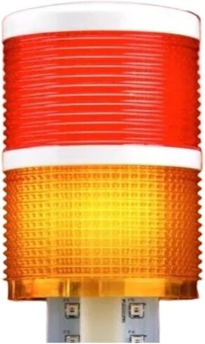 180 مصباح برج إشارة LED قابل للدوران DC12-24V AC220V مع أضواء كومة LED صفارة أضواء تحذير إشارة وامضة ثابتة (3 طبقات DC12-24V) in Kuwait