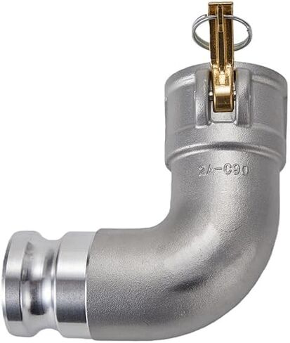 الألومنيوم نوع DA Camlock المناسب، 90 درجة الكوع، 2 "أنثى Camlock x 2" ذكر Camlock in Kuwait