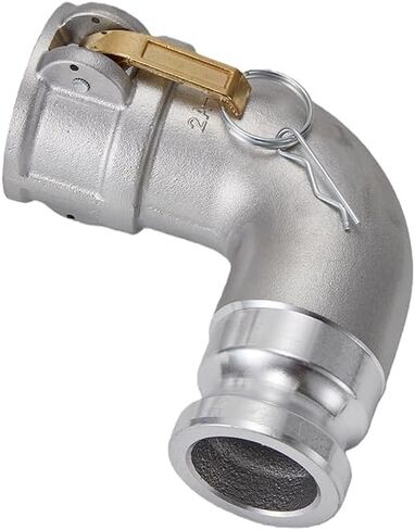الألومنيوم نوع DA Camlock المناسب، 90 درجة الكوع، 2 "أنثى Camlock x 2" ذكر Camlock in Kuwait