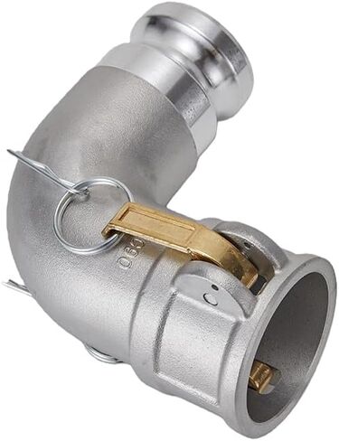 الألومنيوم نوع DA Camlock المناسب، 90 درجة الكوع، 2 "أنثى Camlock x 2" ذكر Camlock in Kuwait