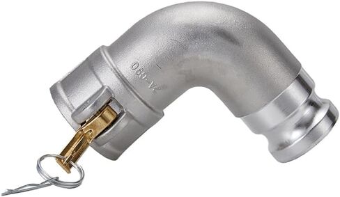 الألومنيوم نوع DA Camlock المناسب، 90 درجة الكوع، 2 "أنثى Camlock x 2" ذكر Camlock in Kuwait