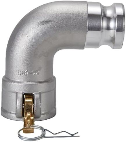 الألومنيوم نوع DA Camlock المناسب، 90 درجة الكوع، 2 "أنثى Camlock x 2" ذكر Camlock in Kuwait