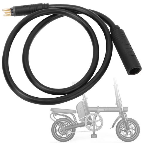 9 Pin E-Bike Motor Extension Cable, Female to Male Wheel Motor Extension Cable, Waterproof Electric Bike Wire, 1.5x600mm E-Bike Cable Conversion Kit for Marine Boats, Trucks, Caravan in Kuwait