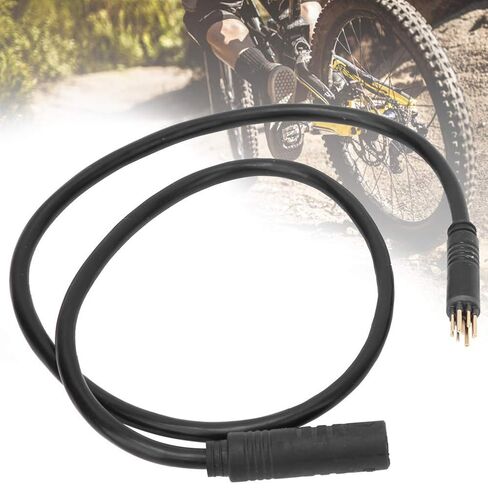 9 Pin E-Bike Motor Extension Cable, Female to Male Wheel Motor Extension Cable, Waterproof Electric Bike Wire, 1.5x600mm E-Bike Cable Conversion Kit for Marine Boats, Trucks, Caravan in Kuwait