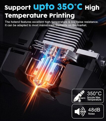 ACOCO 4Pcs Hardened Steel Nozzles for Kobra X Combo, 0.2/0.4/0.6/0.8mm Quick Swap Hotend Extruder Part with 4pcs Silicone Socks & 2pcs Brushes, 350℃ Heat Resistance Nozzle Kit for Anycubic 3D Printer in Kuwait