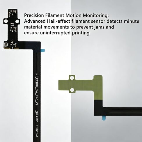 2 PK for Bambu Lab A1/A1 mini Filament Sensor Hall Board Sensor Replacement & Silicone Sock,Extruder Feeding Detection Clog Jam Runout Ribbon Cable FPC 3D Printer Accessories in Kuwait