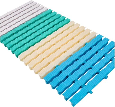 Swimming Pool Grates,Customizable Drainage Overflow Grate - Splicable Road Gutter Grille, 3 Interface Drainage System for Walkways & Yard Fences (18x100CM, Set of 6) in Kuwait