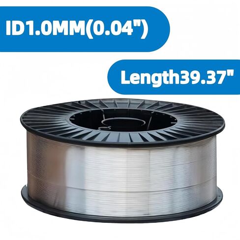 99.9% Pure Zinc Anode Wire, 0.3mm–5.0mm (0.01"-0.20") 1m/2m Short Cut for Electroplating, Lab Experiment & DIY Metal Craft(5PCS,ID1.0mm (0.04")) in Saudi Arabia