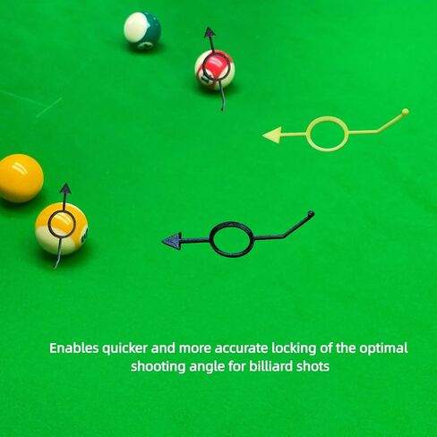 4 Pcs Billiards Aiming Trainers A Practical Tool for Billiards Aiming Practice Billiards Accessories for Improving Cue Ball Striking and Aiming Accuracy in Saudi Arabia