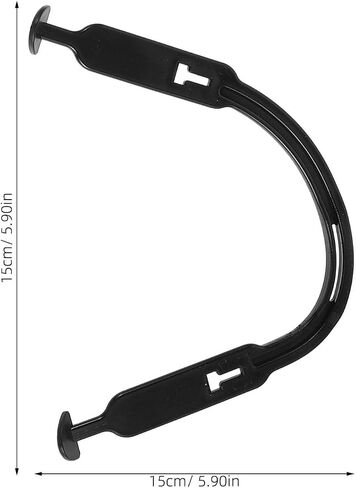 BESTonZON 1 Pair Hockey Helmet Ear Loops Replacement Straps for Ice Hockey Helmet Accessories Metal Material with Quick Installation and Secure Fit Repair Kit Parts in Kuwait