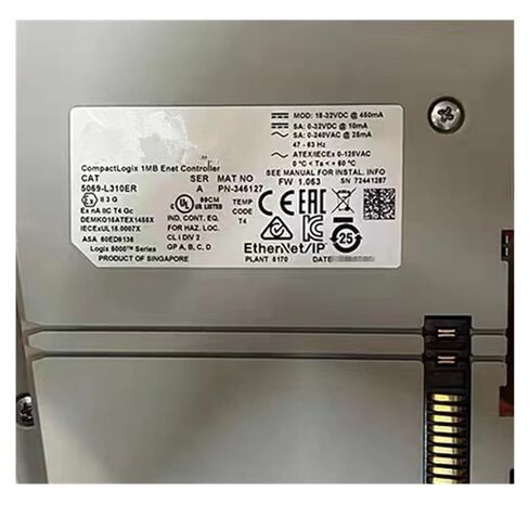 5069-L310ER PLC وحدة 5069L310ER 5380 وحدة تحكم 1 ميجابايت Enet Motion PLC وحدة مختومة في صندوق ضمان لمدة سنة واحدة in Kuwait