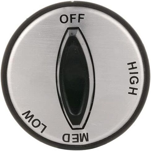مناسب تمامًا لـ Duke 213511 KNOB 2"D، Off-HIGH-MED-Low - قطعة بديلة من MAVRIK in Kuwait