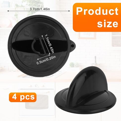 4 قطعة مقبض طباخ بطيء ل Crockpot SCV700-CH-BR ، مقبض التحكم في درجة الحرارة قابل للتعديل لأجزاء طباخ بطيء Crockpot in Saudi Arabia