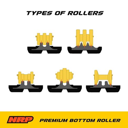 NRP Top Carrier Roller 265-7675 2657675 مصنوع من أجل Caterpillar 304CCR، 305CCR، 305DCR، 305ECR، 305E2CR، 305.5DCR، 305.5ECR، 305.5E2CR in Kuwait