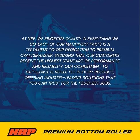 NRP Top Carrier Roller 265-7675 2657675 مصنوع من أجل Caterpillar 304CCR، 305CCR، 305DCR، 305ECR، 305E2CR، 305.5DCR، 305.5ECR، 305.5E2CR in Kuwait