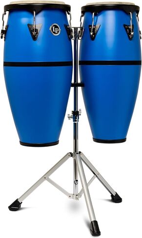 Discovery Series Ultralight Conga Set with Stand; Blue in Kuwait