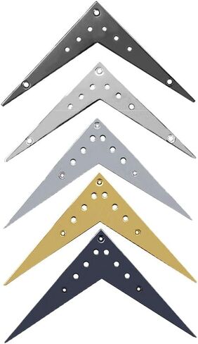 Metal Construction V Type Tailpiece Bridge for 6 String Electric Guitars Excellent Compatibility and Fit (Gold) in Kuwait